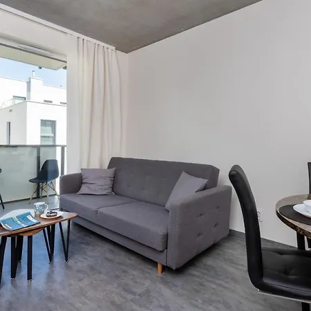 Nadmorskie Tarasy With Balcony & Parking By Renters 公寓 格丁尼亚