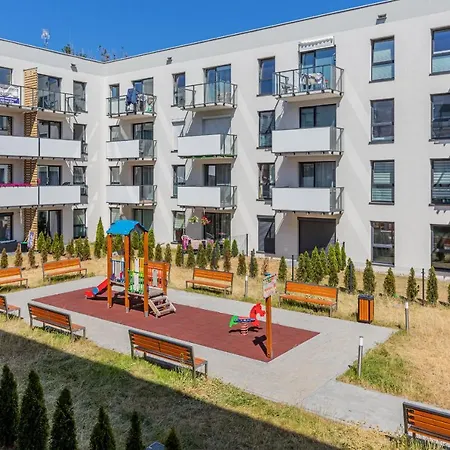 Nadmorskie Tarasy With Balcony & Parking By Renters * 格丁尼亚