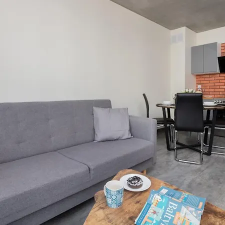 Nadmorskie Tarasy With Balcony & Parking By Renters 格丁尼亚